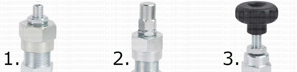 VBDC35 (VBDC3502, VBDC3503) настройка клапана гидравлического